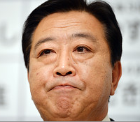 Ex-PM Noda Slams Abe’s Huge Gamble