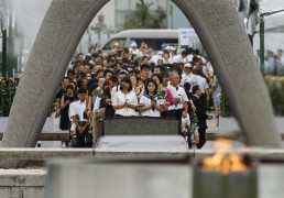The Memorial Atomic Bombing Ceremony in Hiroshima and Nagasaki